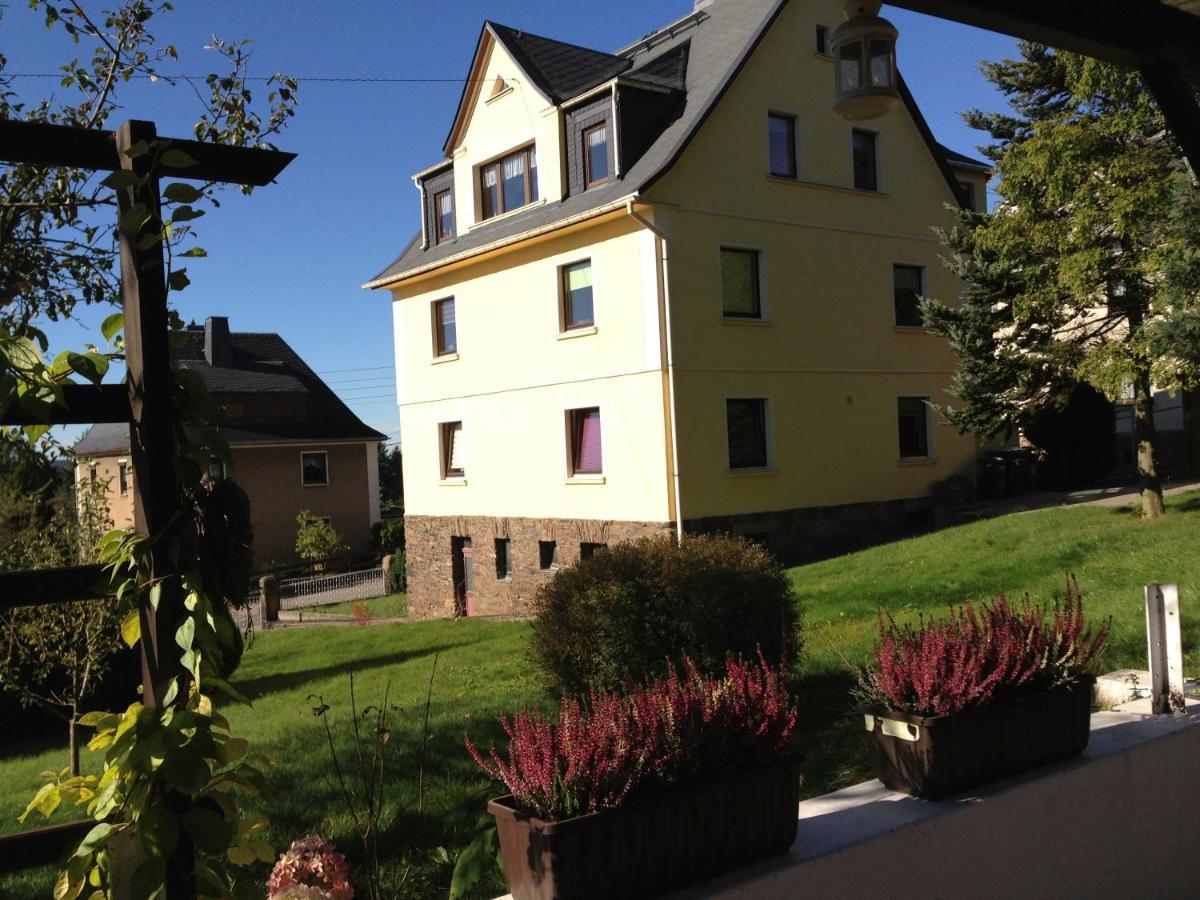 Ferienwohnung am Balkon des Erzgebirges Bernsbach Exterior foto