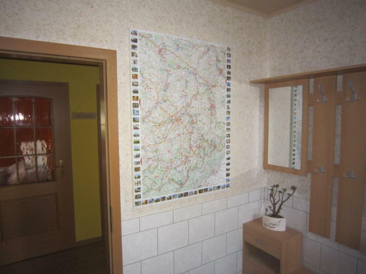 Ferienwohnung am Balkon des Erzgebirges Bernsbach Exterior foto