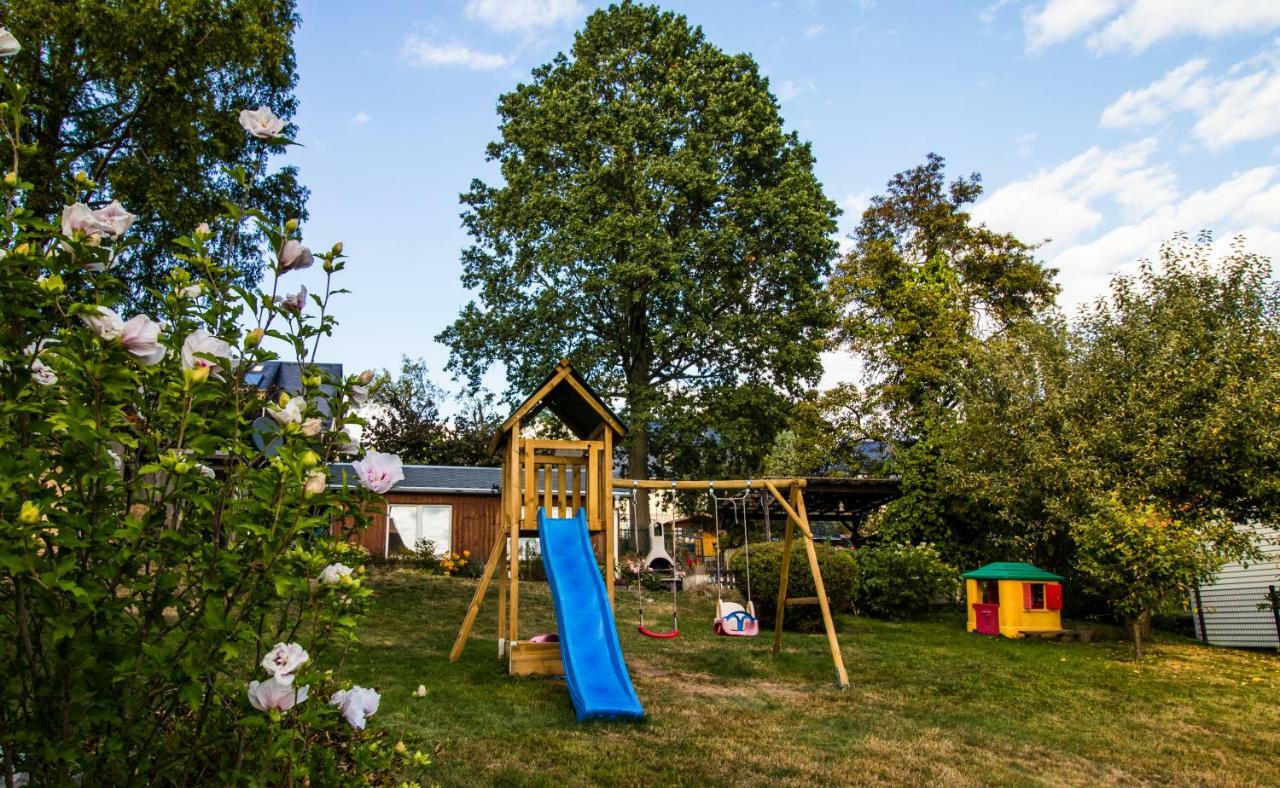 Ferienwohnung am Balkon des Erzgebirges Bernsbach Exterior foto